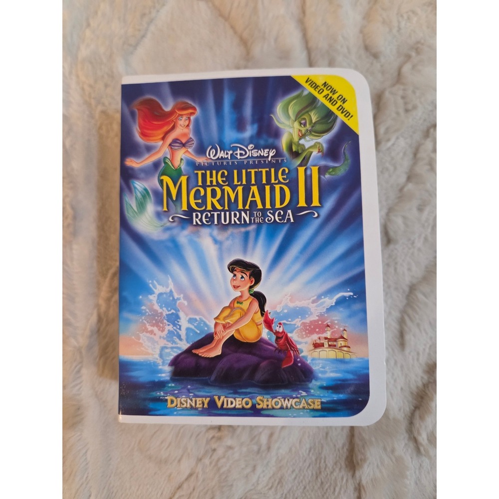 Vintage Disney Little Mermaid II Flounder McDonald Happy Meal Video Showcase